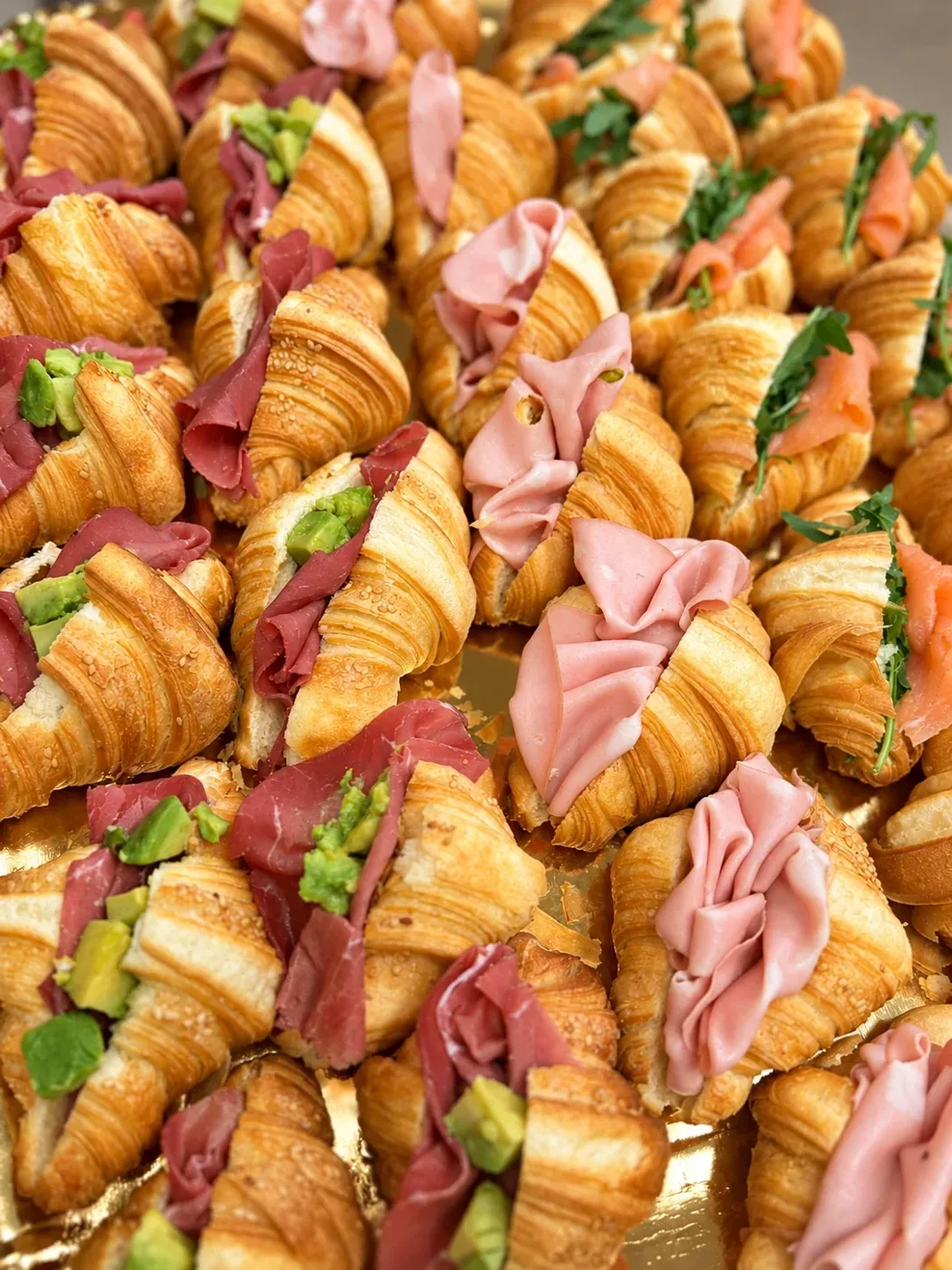 Mini cornetti salati farciti De la Vallée
